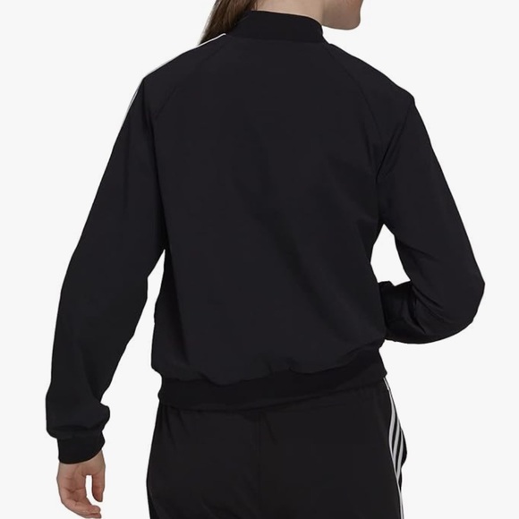 Adidas Essentials 3 Stripe Woven Track Top Women - Picture 5 of 8